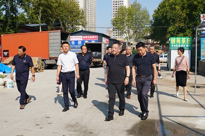 金辉带队赴西安电梯、、汽车工业、、福泰实业等六企两办调研座谈