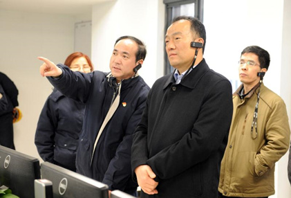 西安市副市长王勇一行莅临陕鼓视察领导工作