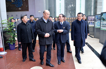 【陕鼓集团】陕西省委副书记、、、省长、、、省当局党组书记刘国中一行莅临陕鼓视察领导工作